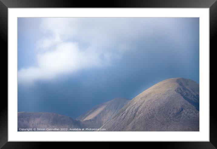 The Cuillins, Skye Framed Mounted Print by Simon Connellan