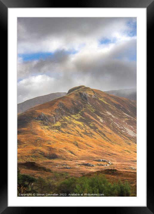 Glen Sligachan Framed Mounted Print by Simon Connellan