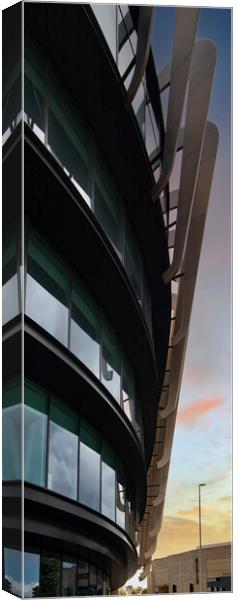 Oastler Building - Huddersfield  Canvas Print by Glen Allen