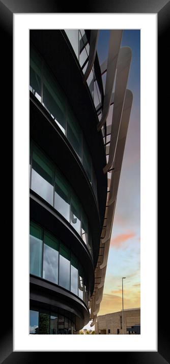 Oastler Building - Huddersfield  Framed Mounted Print by Glen Allen