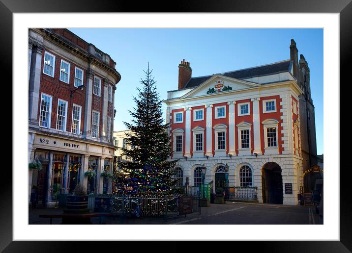 York Mansion House Framed Mounted Print by Alison Chambers