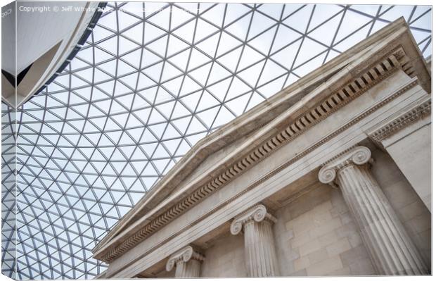 British Museum Canvas Print by Jeff Whyte