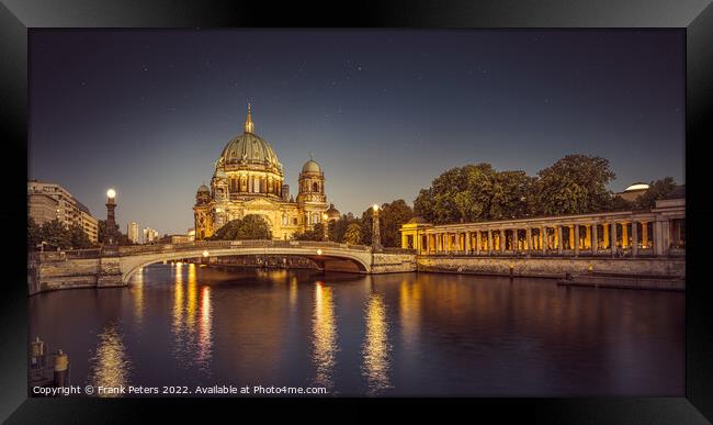 berlin cathedral Framed Print by Frank Peters