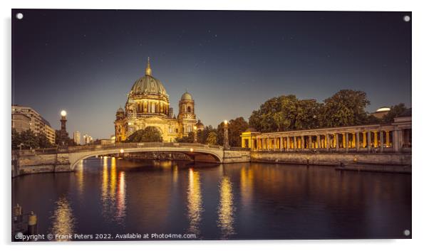 berlin cathedral Acrylic by Frank Peters