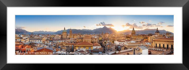 palermo, sicily Framed Mounted Print by Frank Peters