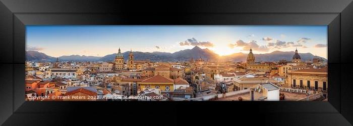 palermo, sicily Framed Print by Frank Peters