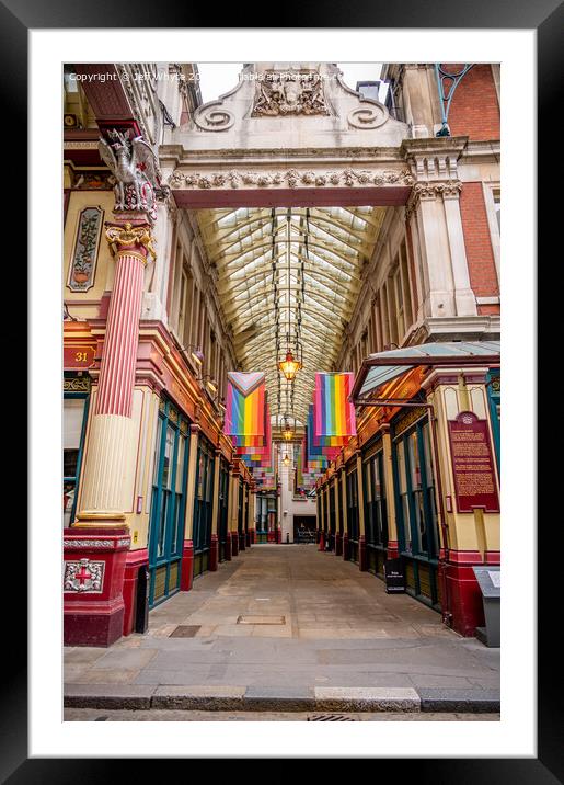 Leadenhall Market Framed Mounted Print by Jeff Whyte