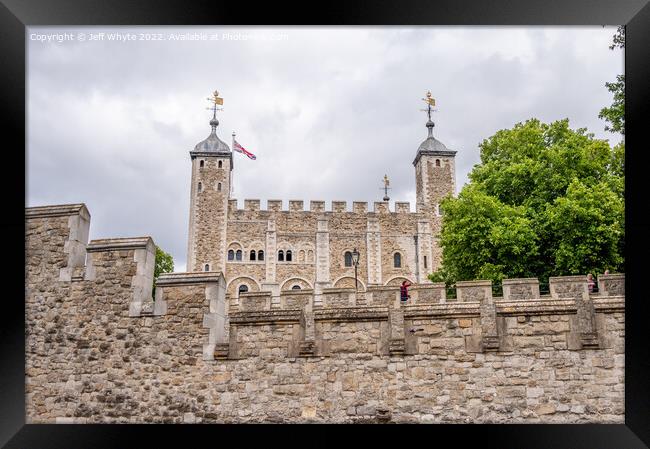 Tower of London Framed Print by Jeff Whyte
