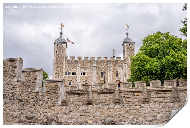 Tower of London Print by Jeff Whyte