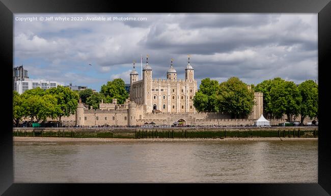  Tower of London Framed Print by Jeff Whyte