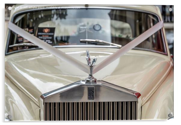Rolls-Royce classic car Acrylic by Jeff Whyte