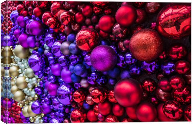 Wall of baubles Canvas Print by Jason Wells