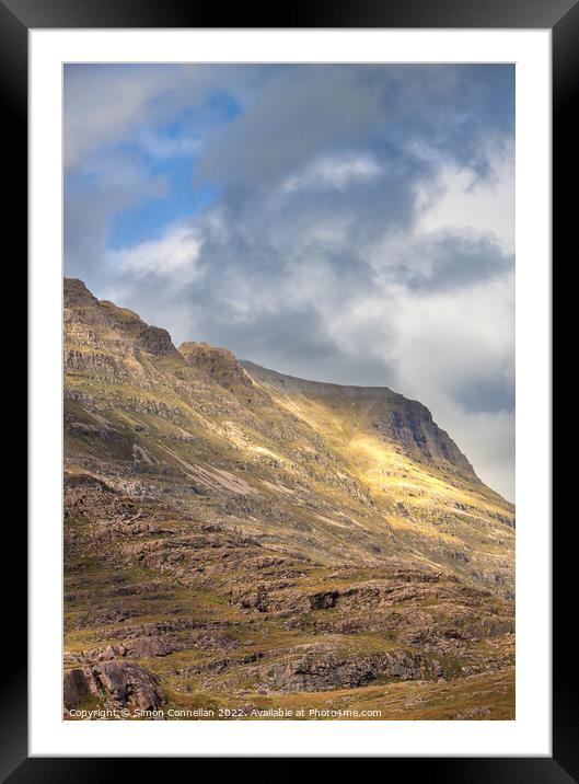 Glen Torridon Framed Mounted Print by Simon Connellan