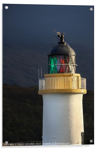 Corran Lighthouse Acrylic by Simon Connellan