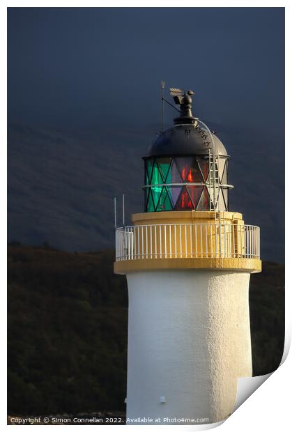 Corran Lighthouse Print by Simon Connellan