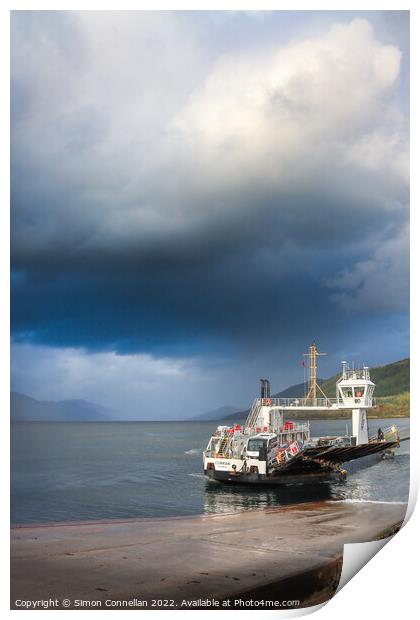 Corran Ferry  Print by Simon Connellan