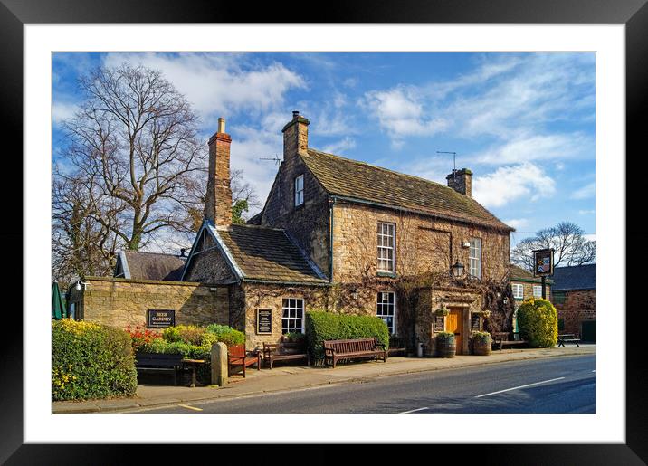 Rockingham Arms, Wentworth, South Yorkshire  Framed Mounted Print by Darren Galpin