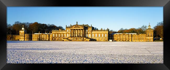 Wentworth Woodhouse Framed Print by Darren Galpin