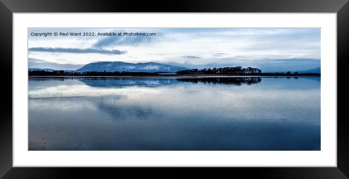 Arnside, Cumbria Framed Mounted Print by Paul Want