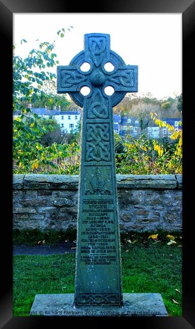 Historic Memorial Framed Print by Richard Fairbairn