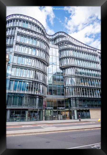 Architecture on London's High Holborn street Framed Print by Jeff Whyte