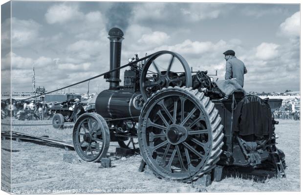 Ruston and Hornsby Traction  Canvas Print by Rob Hawkins