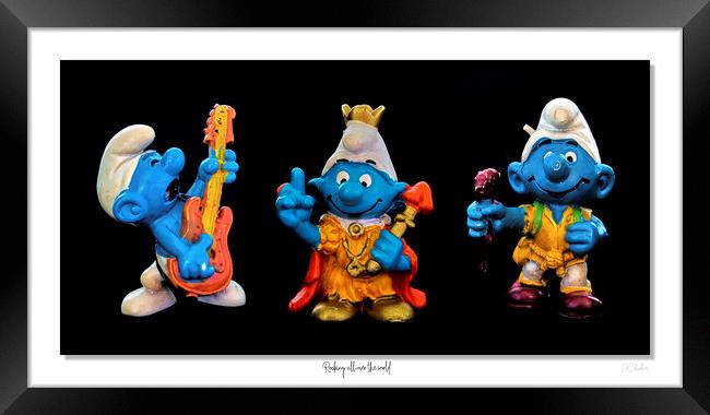 Rocking all over the world...Smurf style Framed Print by JC studios LRPS ARPS
