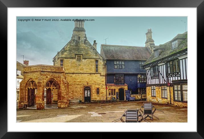 The Parade Sherborne Dorset Framed Mounted Print by Peter F Hunt
