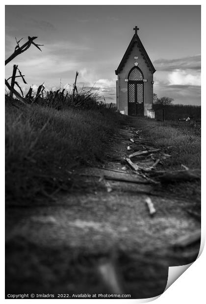 Chapel VII, Erpe-Mere, Belgium Print by Imladris 