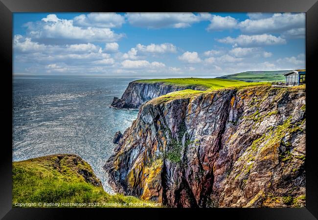 Majestic Coastal Beauty Framed Print by Rodney Hutchinson