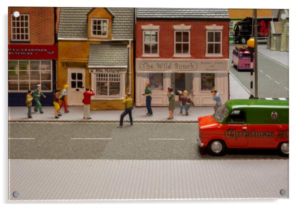 Smallvilles Miniature Photography Wonderland Acrylic by Steve Purnell