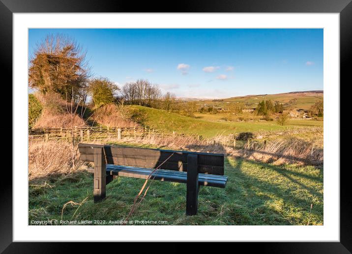 Much Better View Today Framed Mounted Print by Richard Laidler