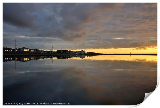 A Time to Reflect Print by Roy Curtis