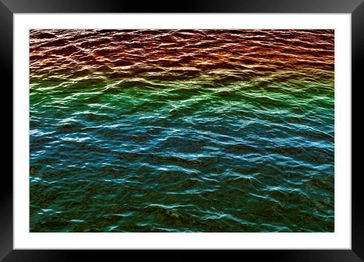 Abstract 2022 B Framed Mounted Print by Glen Allen