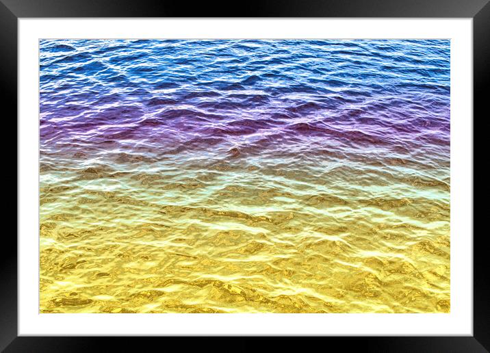 Abstract 2022 C Framed Mounted Print by Glen Allen
