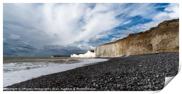 Birling Gap Panorama Print by DiFigiano Photography