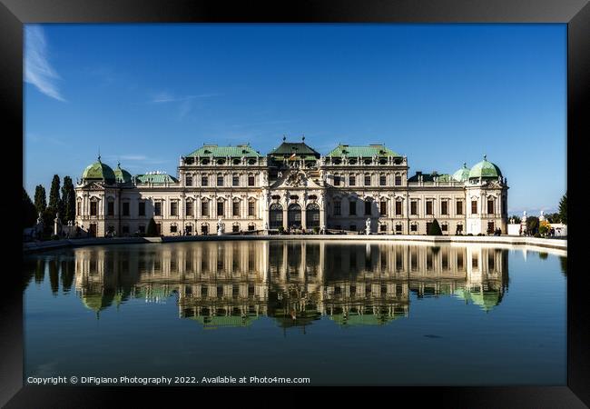 Upper Belvedere Palace Framed Print by DiFigiano Photography