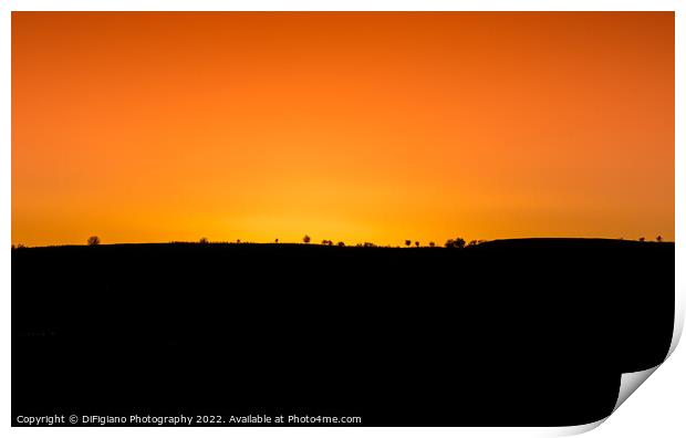 Vojnik Sunset Print by DiFigiano Photography