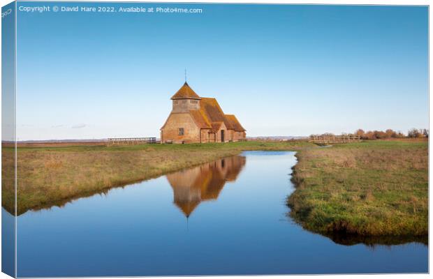 Thomas a Becket Church Canvas Print by David Hare