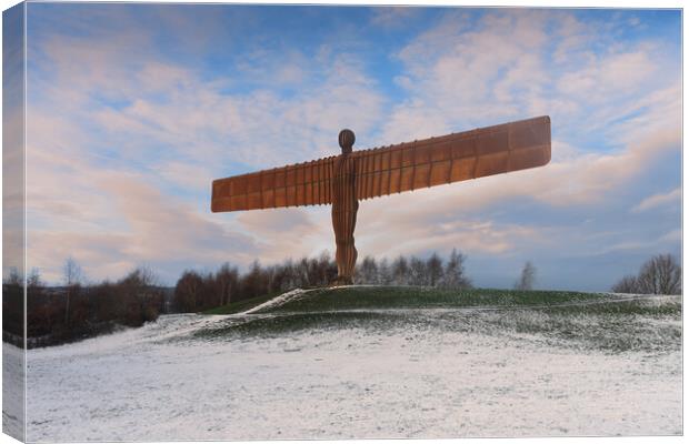 Snow Angel Canvas Print by Kevin Winter