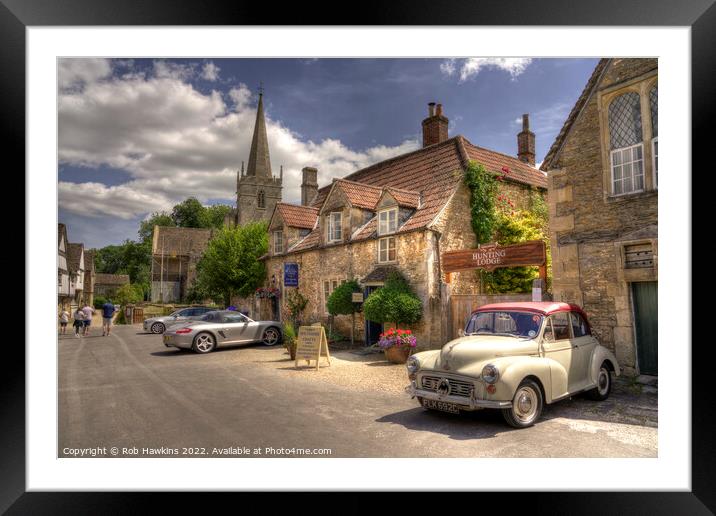 Lacock Minor  Framed Mounted Print by Rob Hawkins
