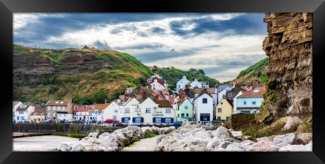 Staithes North Yorkshire. Framed Print by Craig Yates