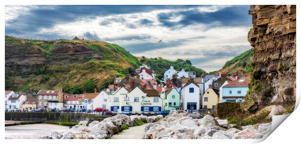 Staithes North Yorkshire. Print by Craig Yates