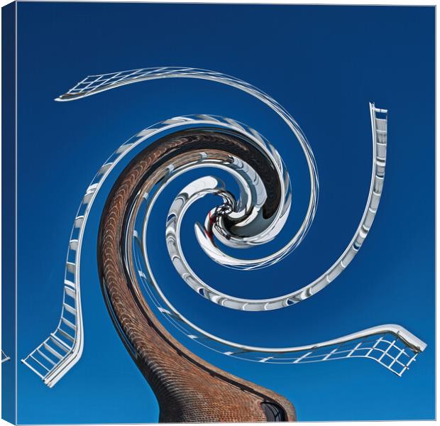 Whirly Windmill at Wilton Canvas Print by Joyce Storey