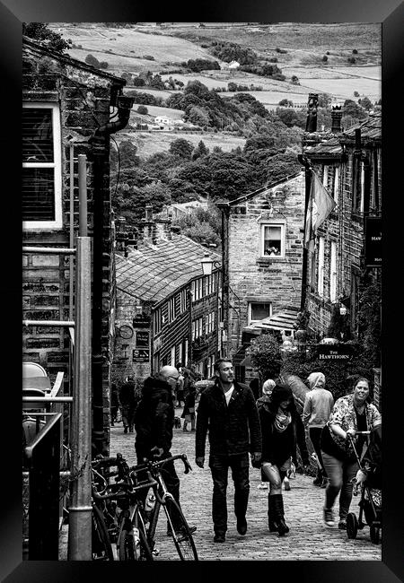 Haworth West Riding Yorkshire Framed Print by Glen Allen