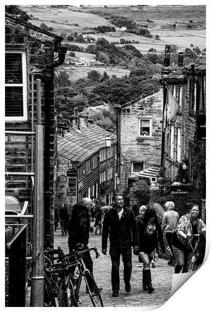 Haworth West Riding Yorkshire Print by Glen Allen