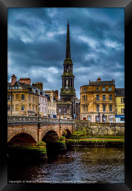 Majestic Ayr Town Hall Framed Print by Rodney Hutchinson