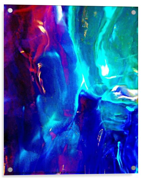 Abstract 542 Acrylic by Stephanie Moore
