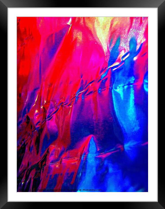 Abstract 543 Framed Mounted Print by Stephanie Moore