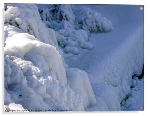 Lots of Ice Acrylic by Stephanie Moore